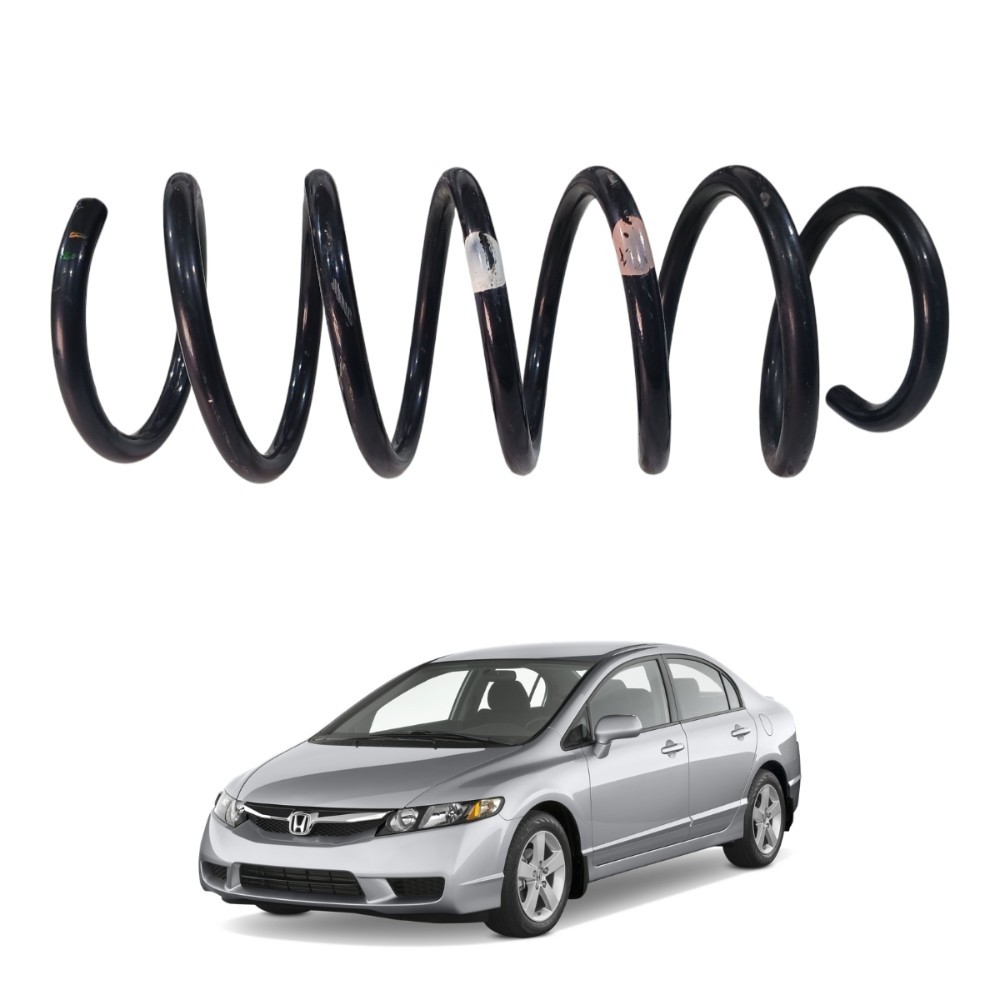 Mola amortecedor dianteiro direitp honda civic 2007 48051