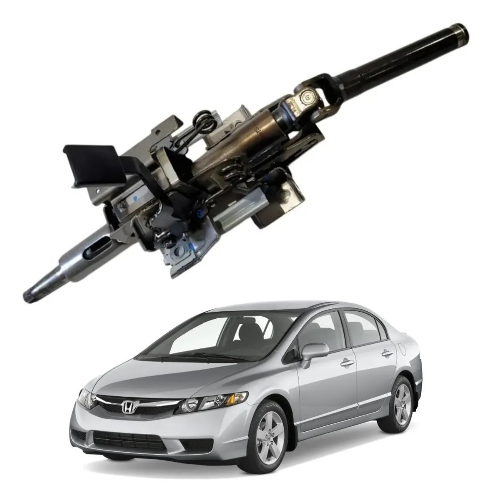 Coluna direção honda civic 2007 2011
