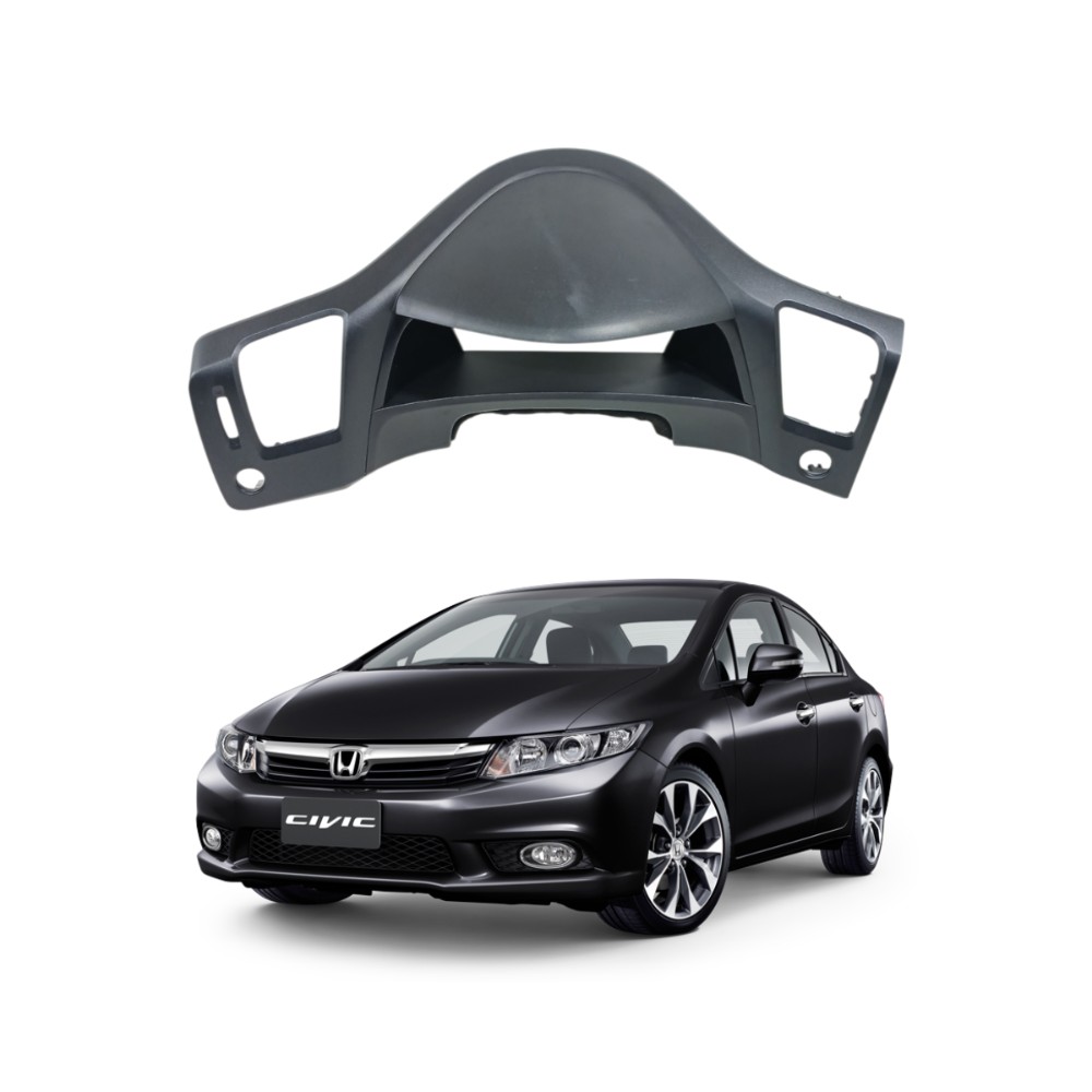 Moldura painel instrumentos honda civic 2012 2016