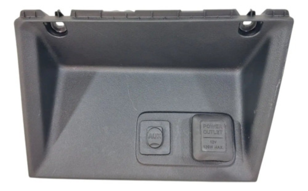 Moldura entrada auxiliar tomada honda civic 2012 2016 6