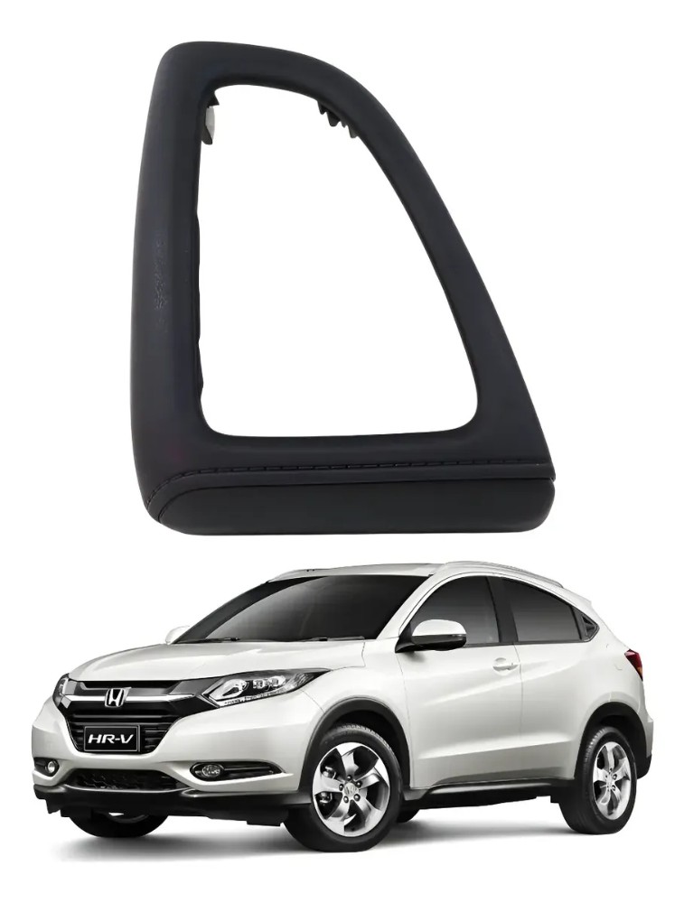 Moldura couro difusor esquerdo honda hrv 2016 2021 43683