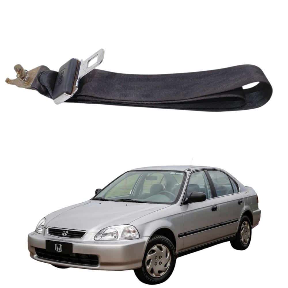 Cinto traseiro central honda civic 1996 2000