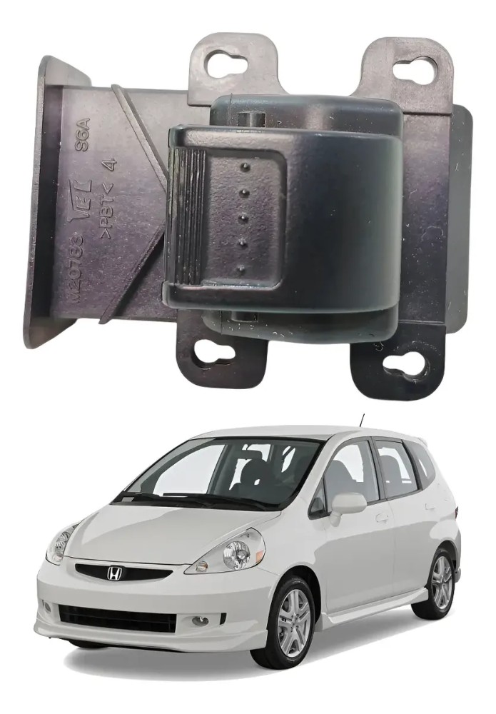 Botão vidro elétrico traseiro honda fit 2004 2008 41353