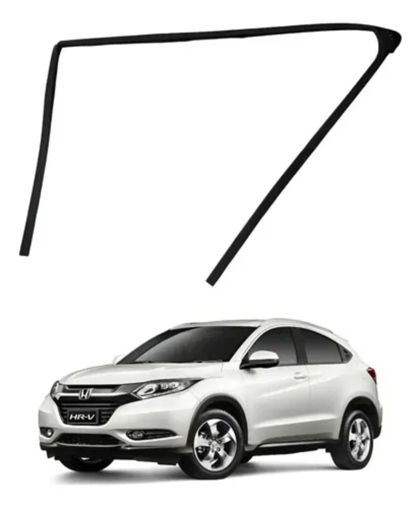 Canaleta vidro porta dianteira direita honda hrv 2016 49122