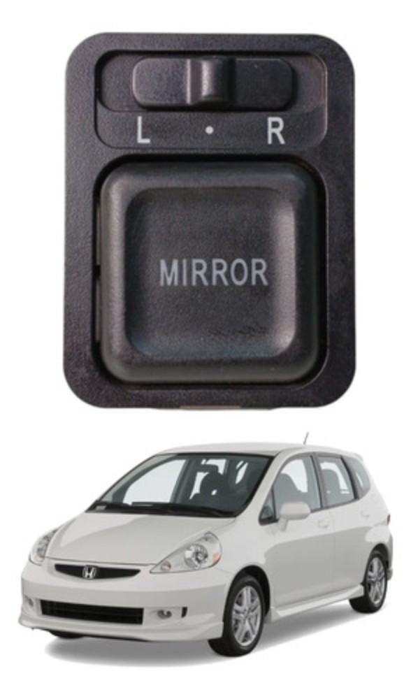 Botão comando retrovisor honda fit 2004 2008