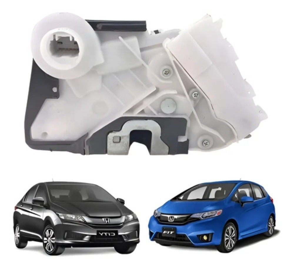 Tranca Porta Dianteira Esquerda Honda City Fit 2015 2021