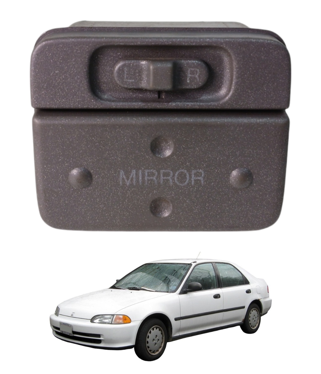 Botão Comando Retrovisor Honda Civic 1992 1993 1994 E5226