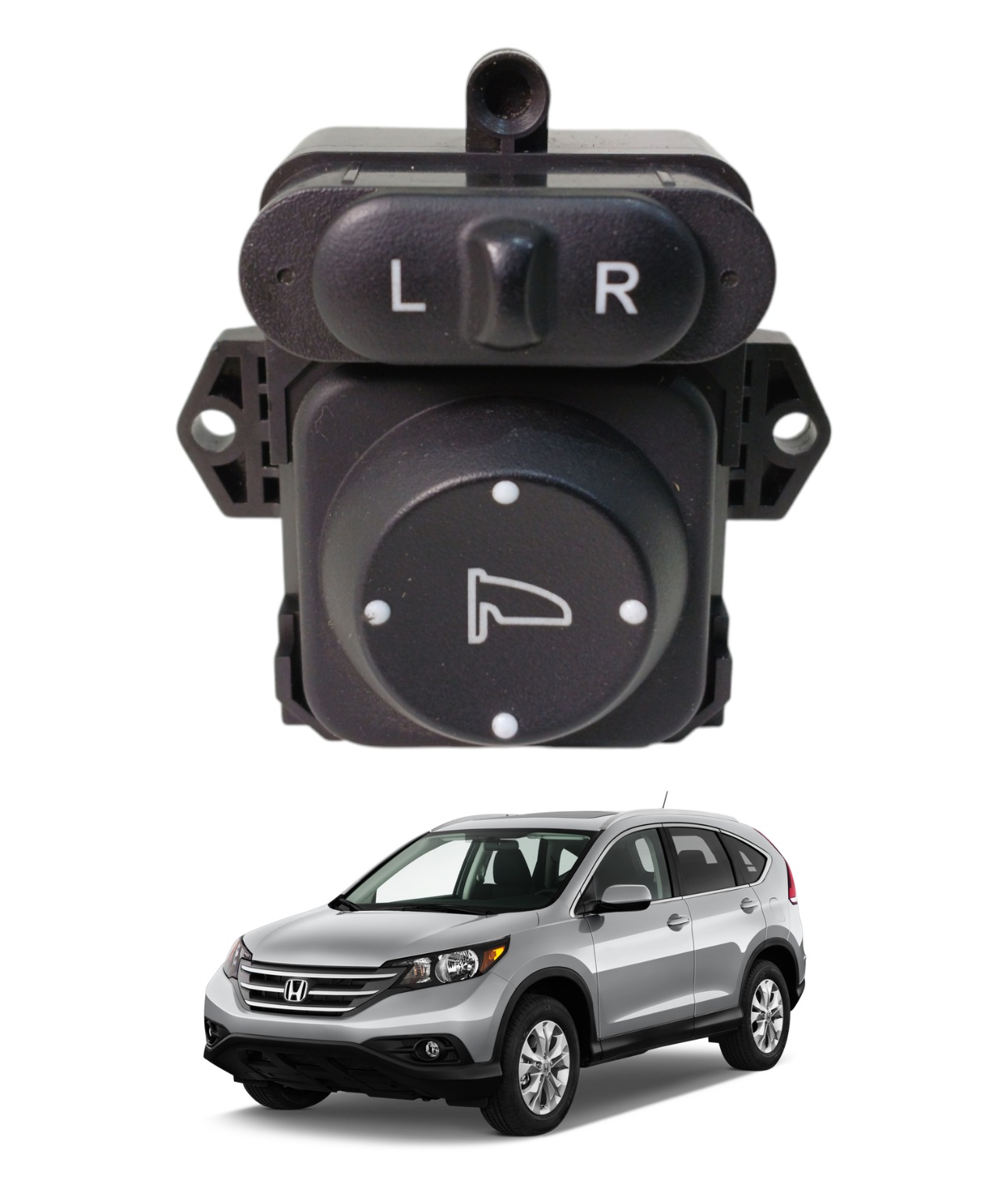Botão Comando Retrovisor Honda Crv 2012 2013 2014 2015 E5174