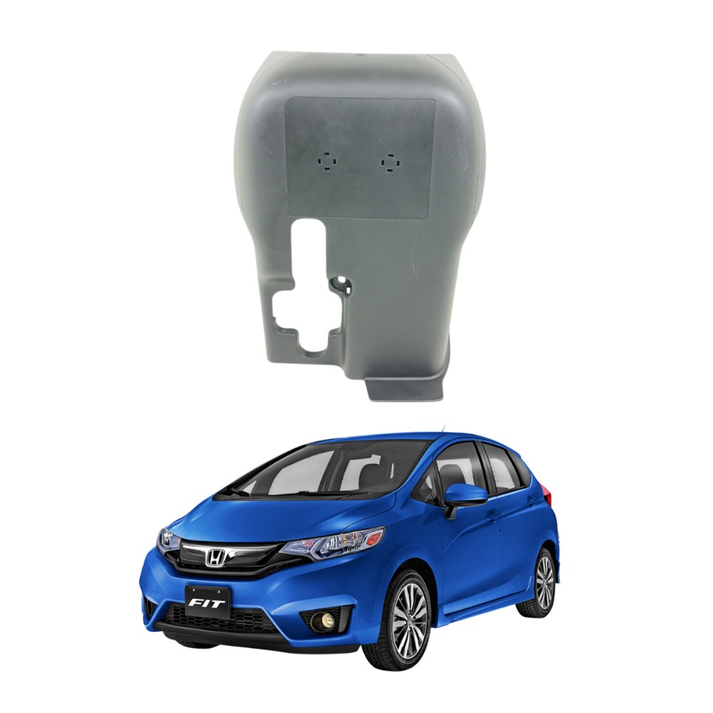 Acabamento capa coluna direção inferior honda fit 2015 2021