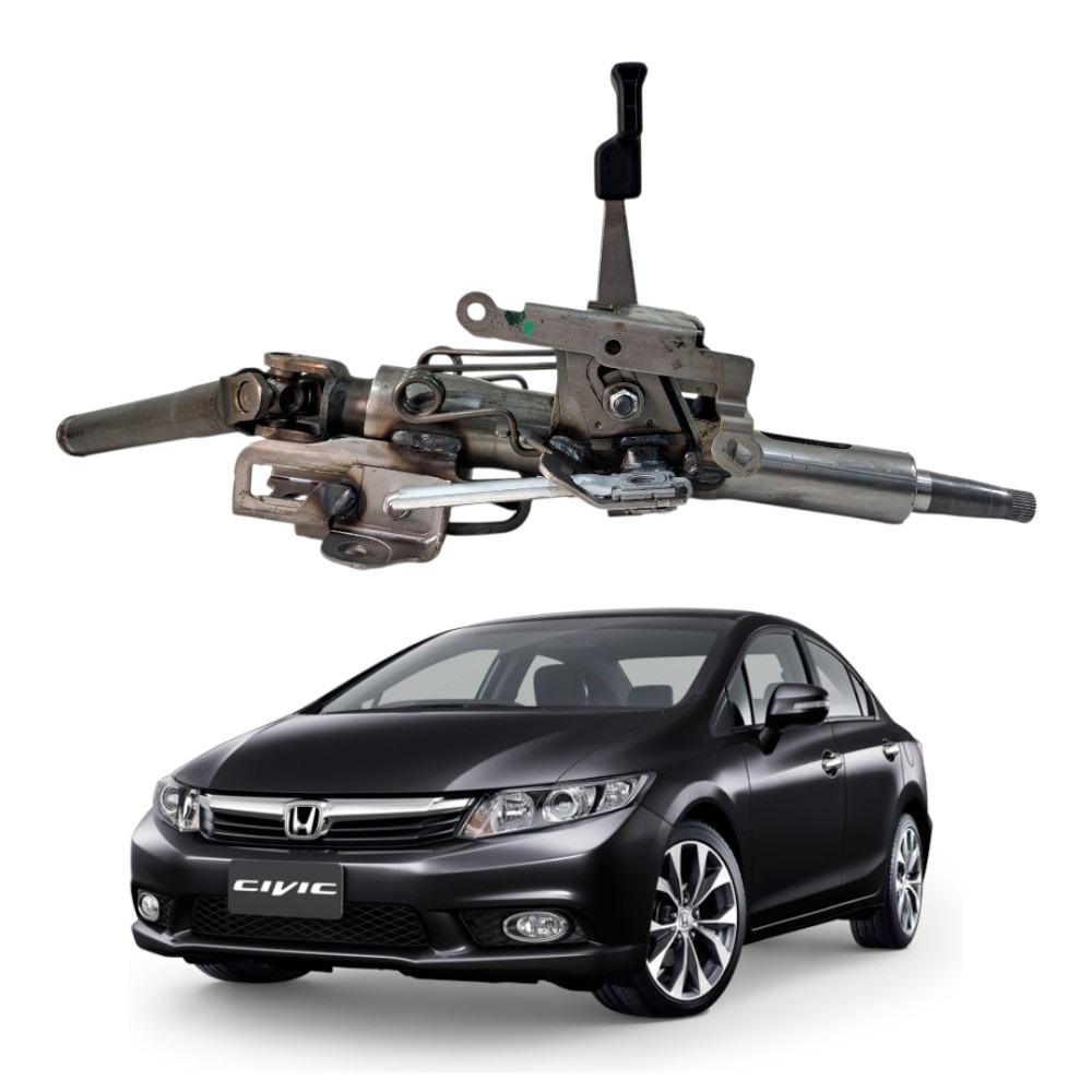 Coluna Direção Honda Civic 2012 2016