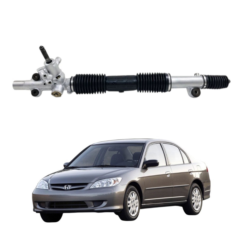 Caixa setor direção hidráulico Honda civic 2001 2006 1.7