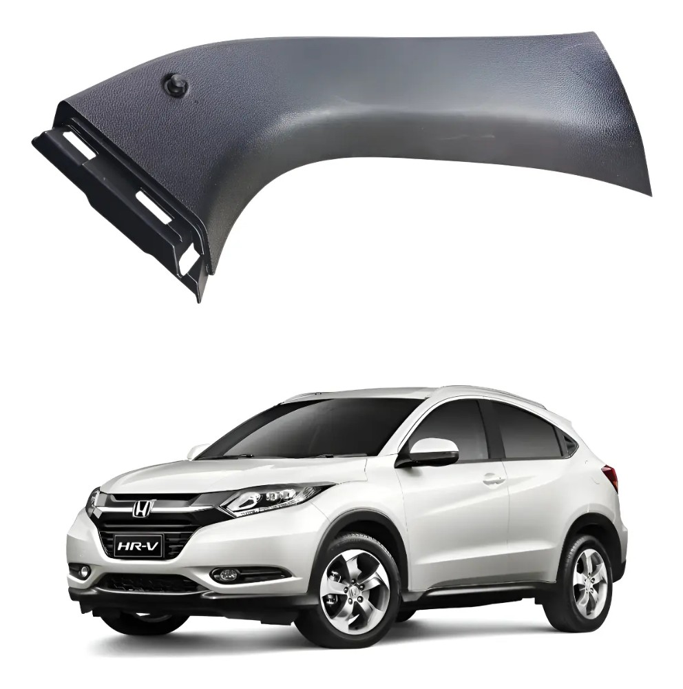 Moldura coluna traseira esquerda honda hrv 2016 2021 41943