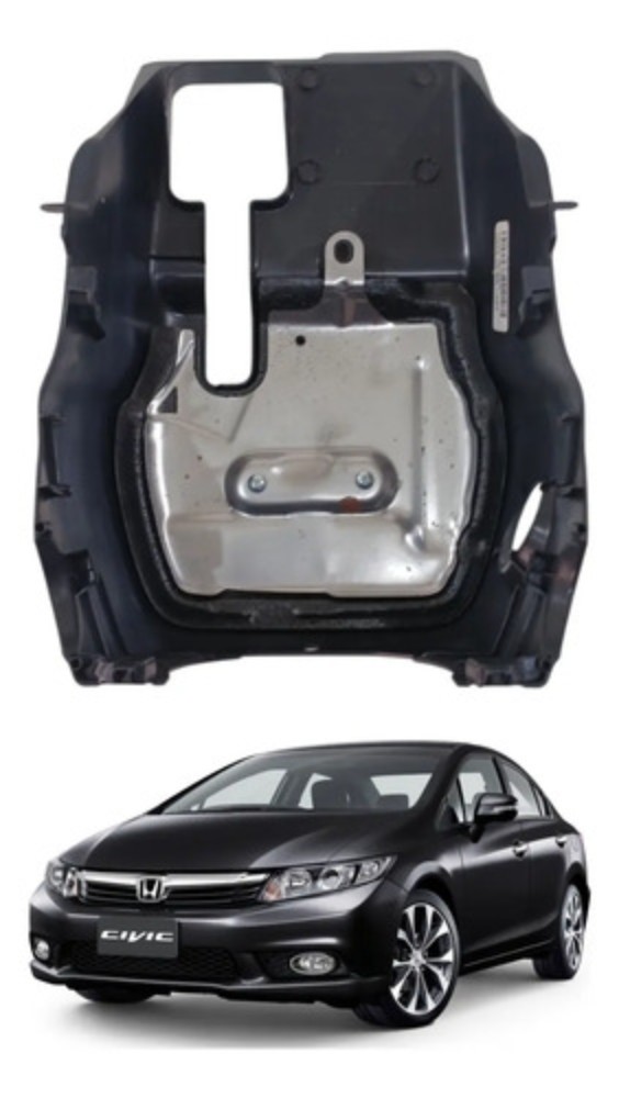 Moldura inferior coluna direção honda civic 2012 2016