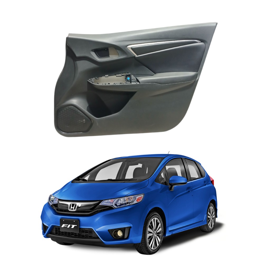 Forro porta dianteiro direito honda fit 2015 a 2021