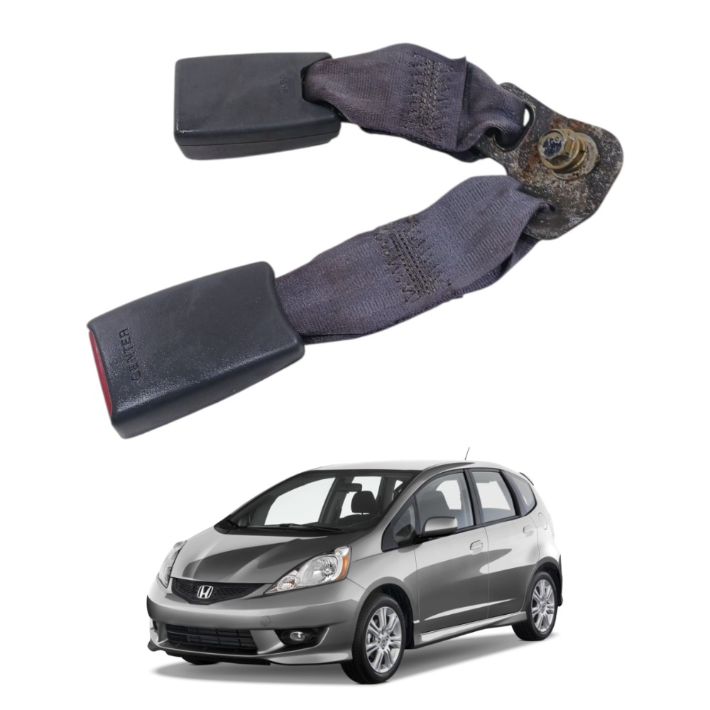 Engate duplo cinto traseiro honda fit 2009 2014 49531