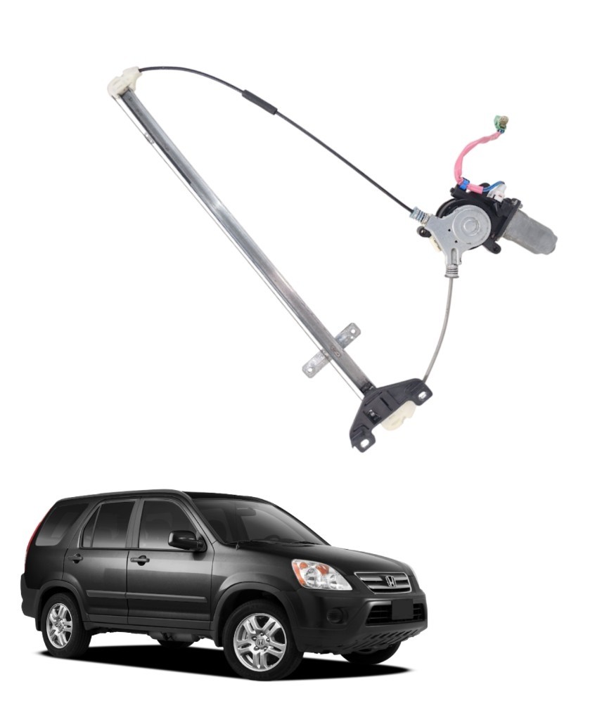 MÁQUINA VIDRO TRASEIRA ESQUERDA CRV 2001 2006