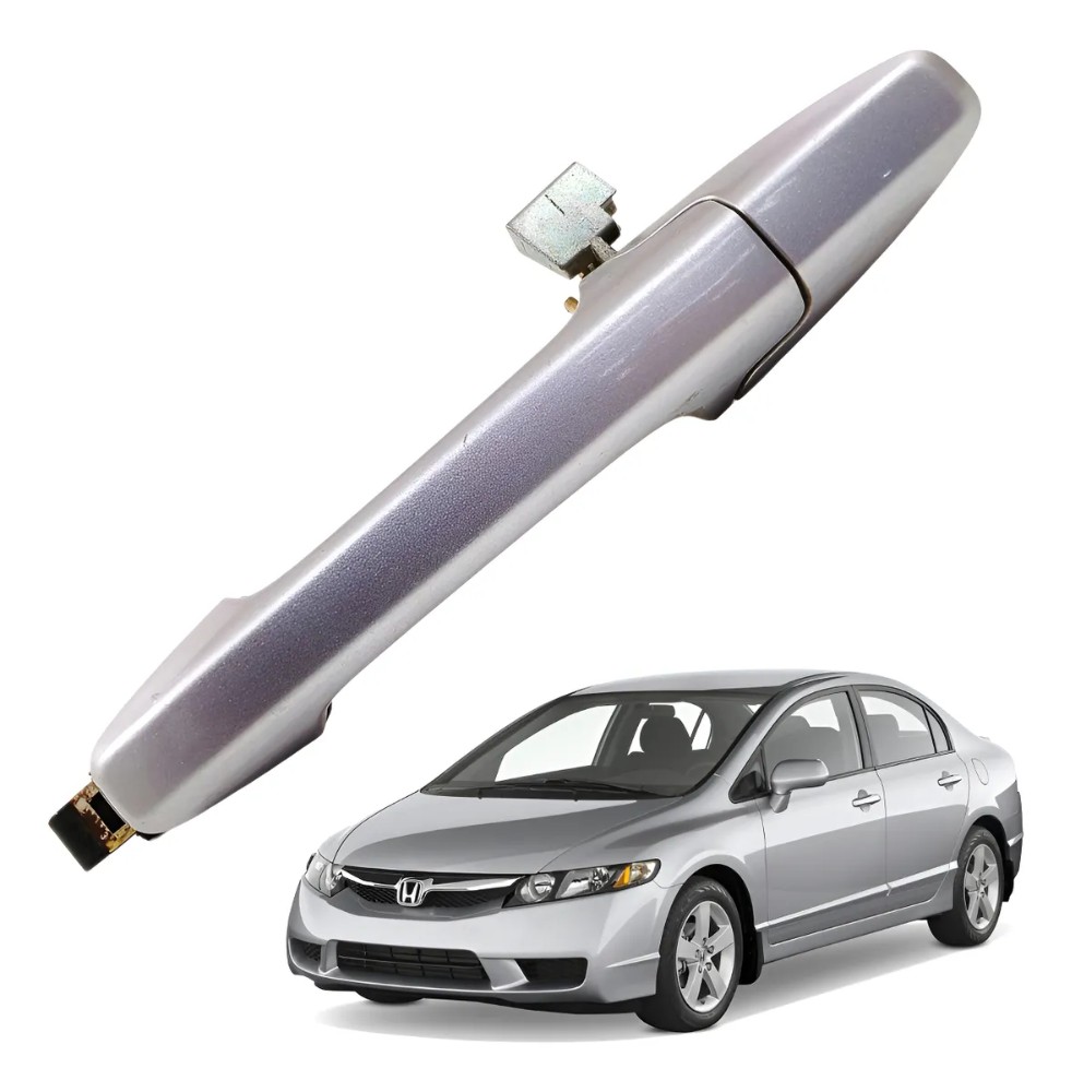 Maçaneta externa traseira esquerda honda civic 2007 34822