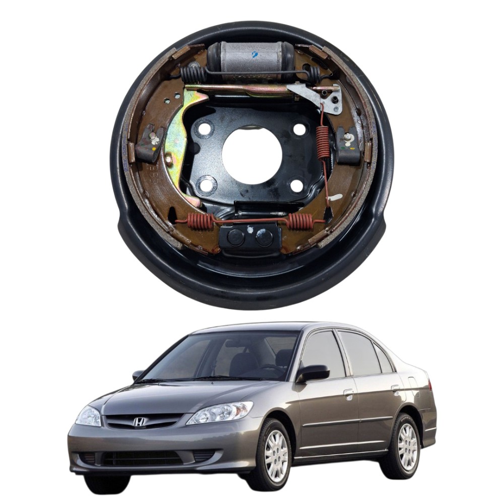 Sapata freio traseira direita Honda civic 2001 2006