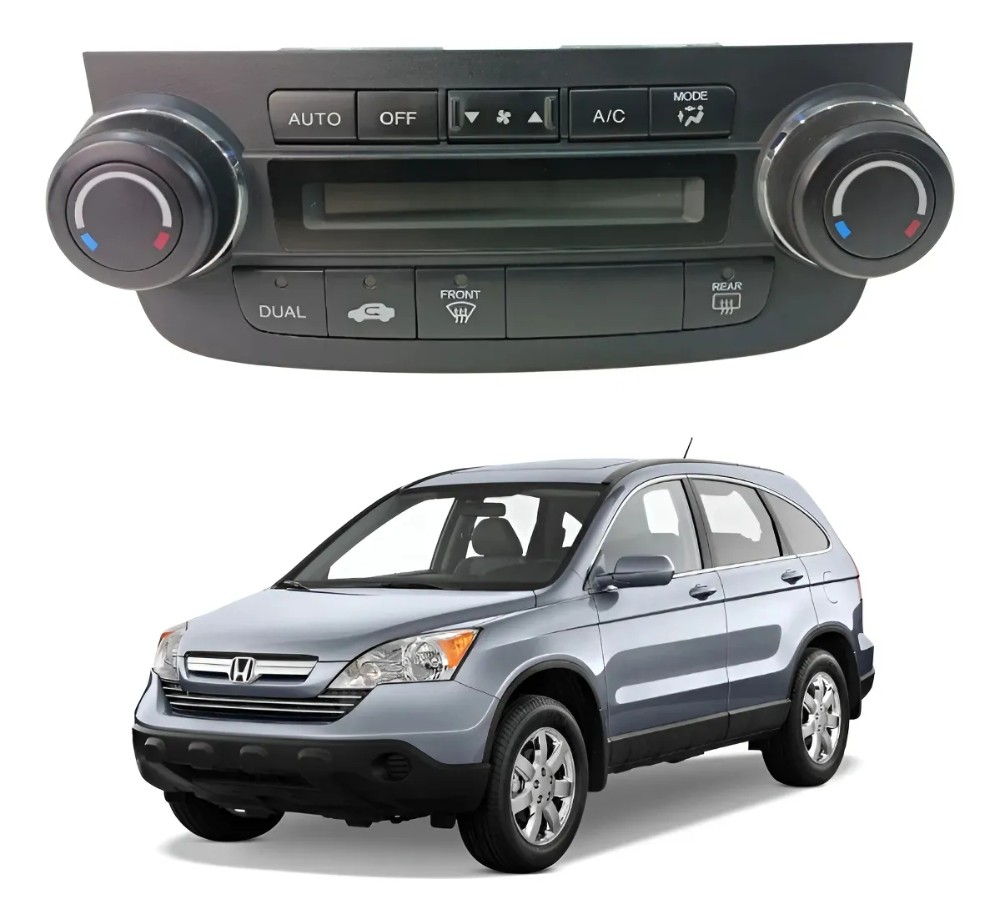 Comando Ar Condicionado Crv 2007 2011 digital