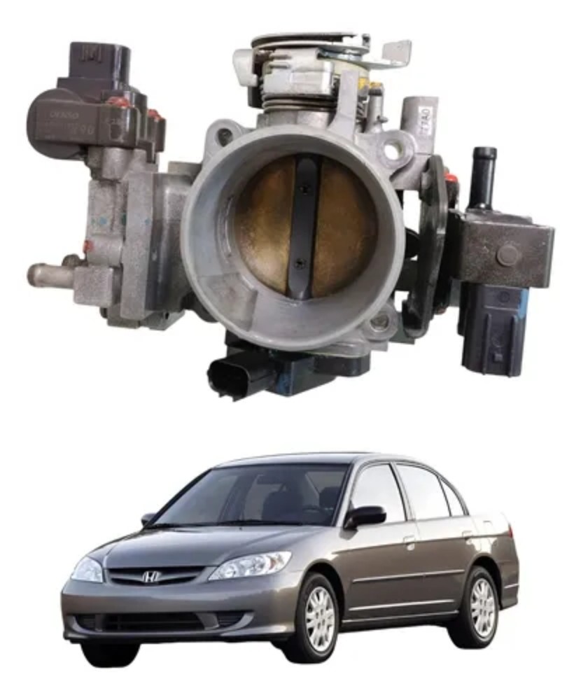 Tbi corpo borboleta honda civic 1.7 lx 2001 a 2006 24172