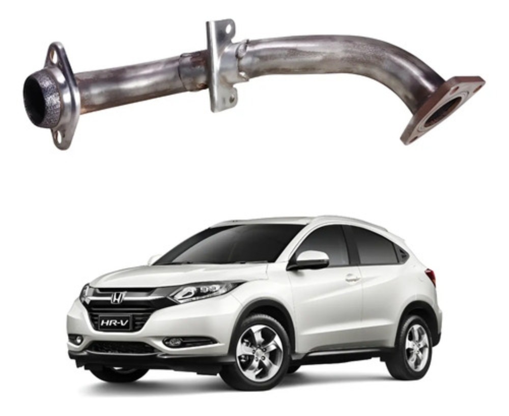 Tubo intermediário escapamento honda hrv 2016 2021 44318