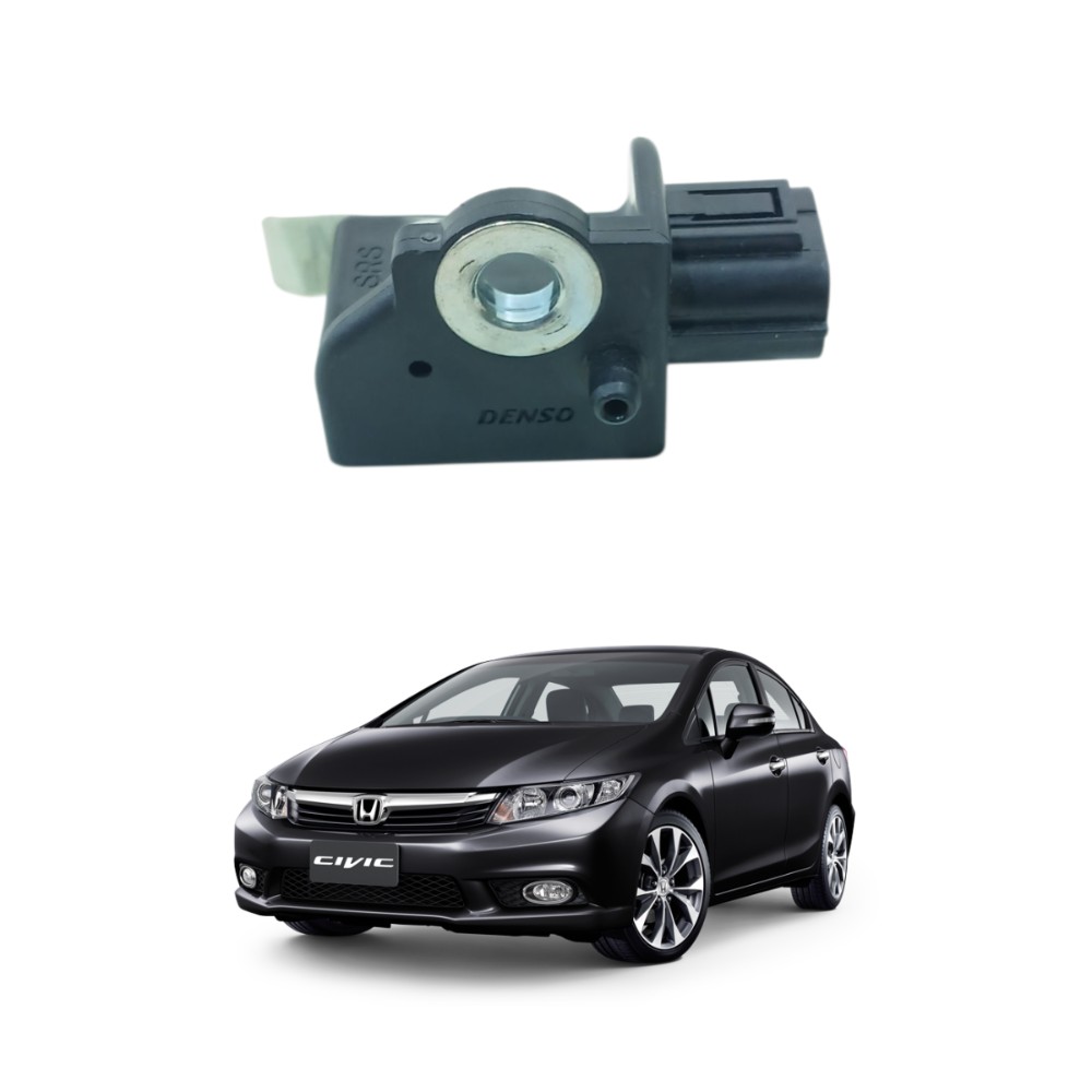 Sensor detonação airbag honda civic 2012 2016
