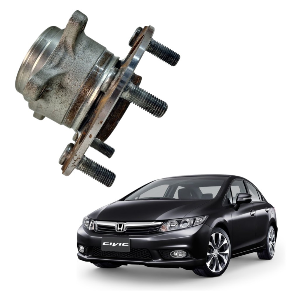 Cubo roda traseira honda civic 2012 2016