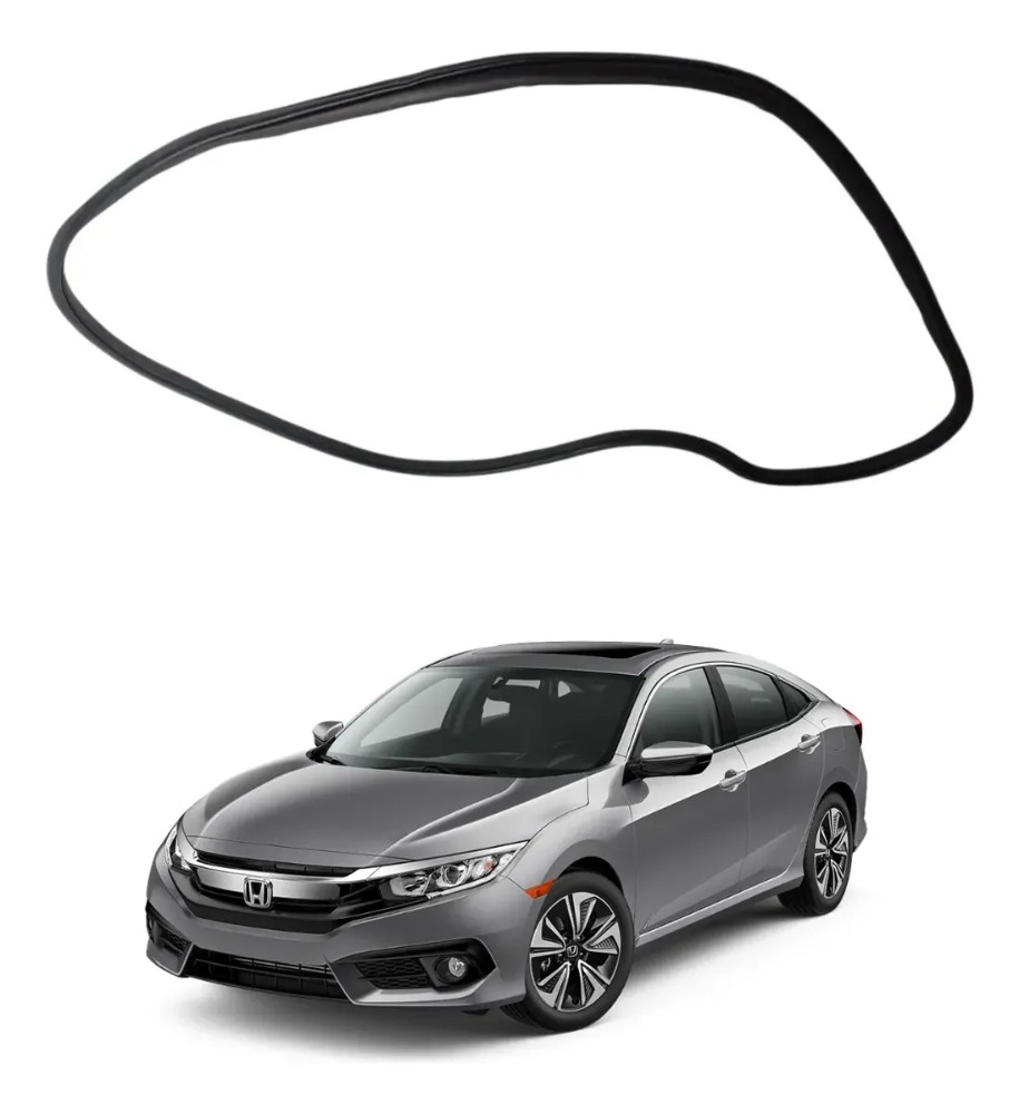 Borracha Carroceria Dianteira Esquerda Honda Civic 2017 2021