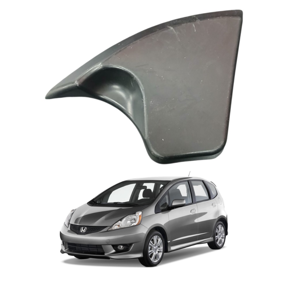 Moldura retrovisor direito honda fit 2009 2014 51235