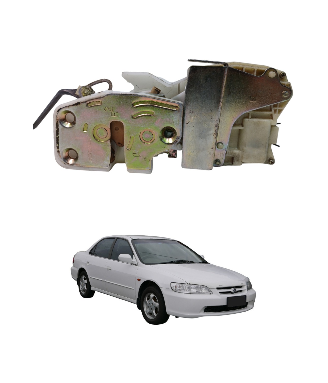 Tranca Porta Dianteira Direita Honda Accord 1998 2002 1019