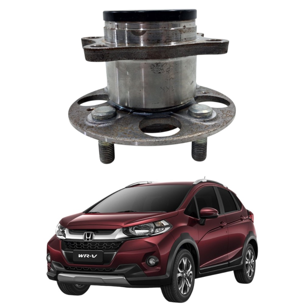 Cubo roda traseira honda wrv 2017 2021