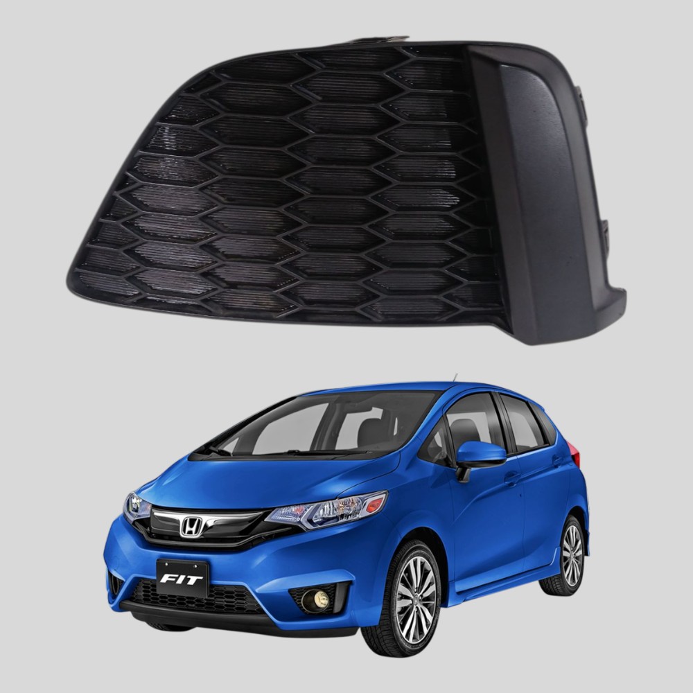 Grade Moldura Farol Milha Esquerda Honda Fit 2015 2021