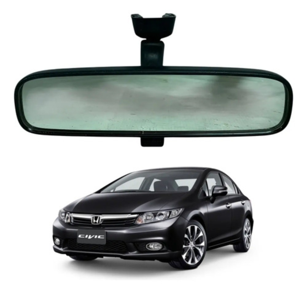 Retrovisor Interno Central Honda Civic 2012 2016