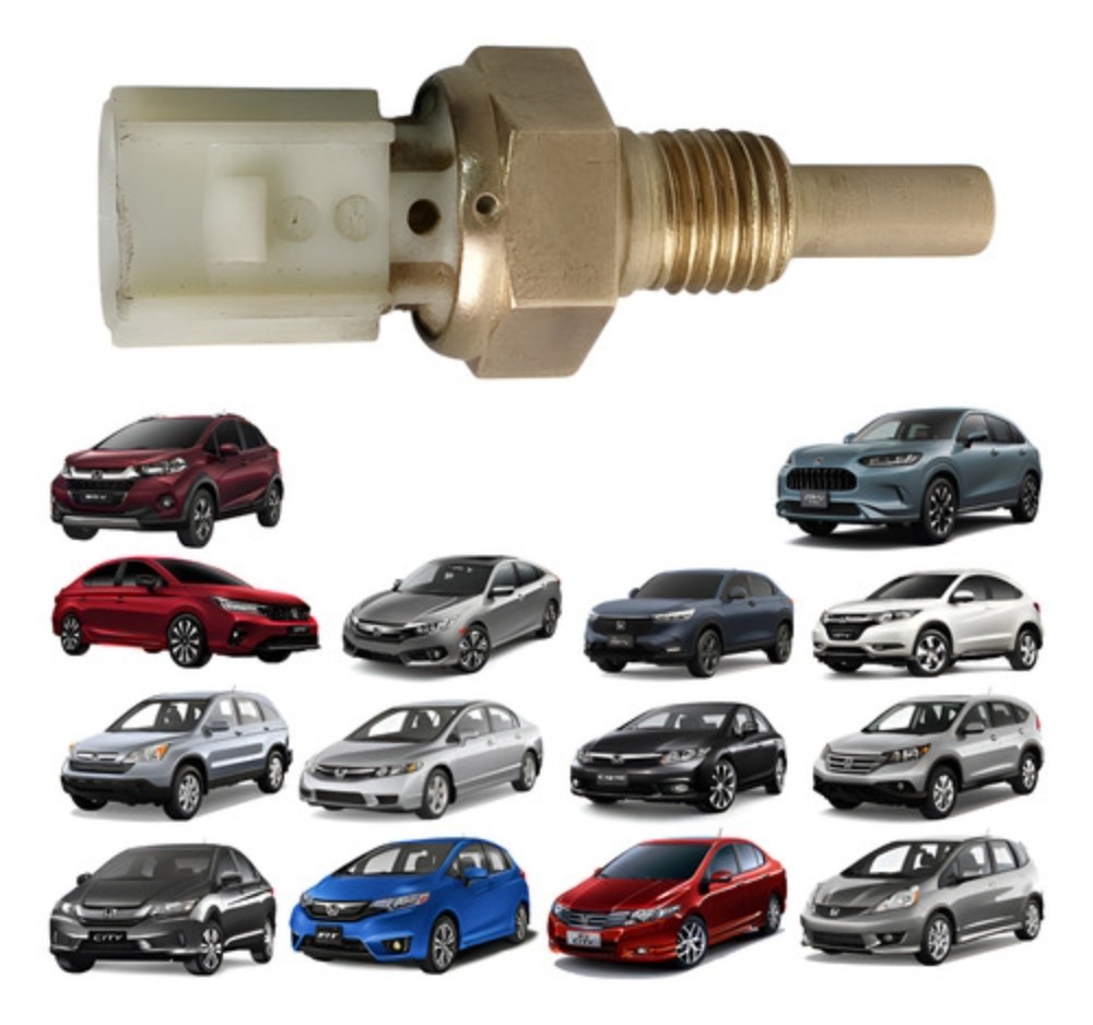 Sensor temperatura água honda crv civic fit city hrv wrv zrv