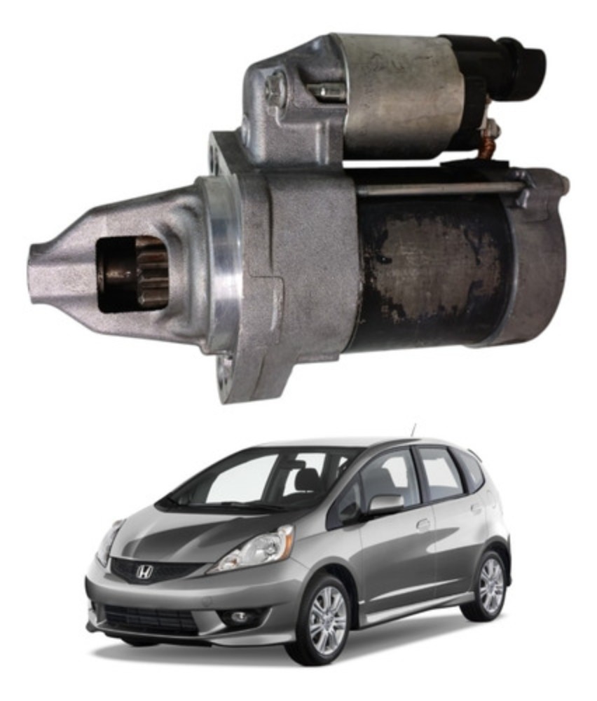 Motor arranque partida honda fit 2009 2014 1.4 1.5 23592
