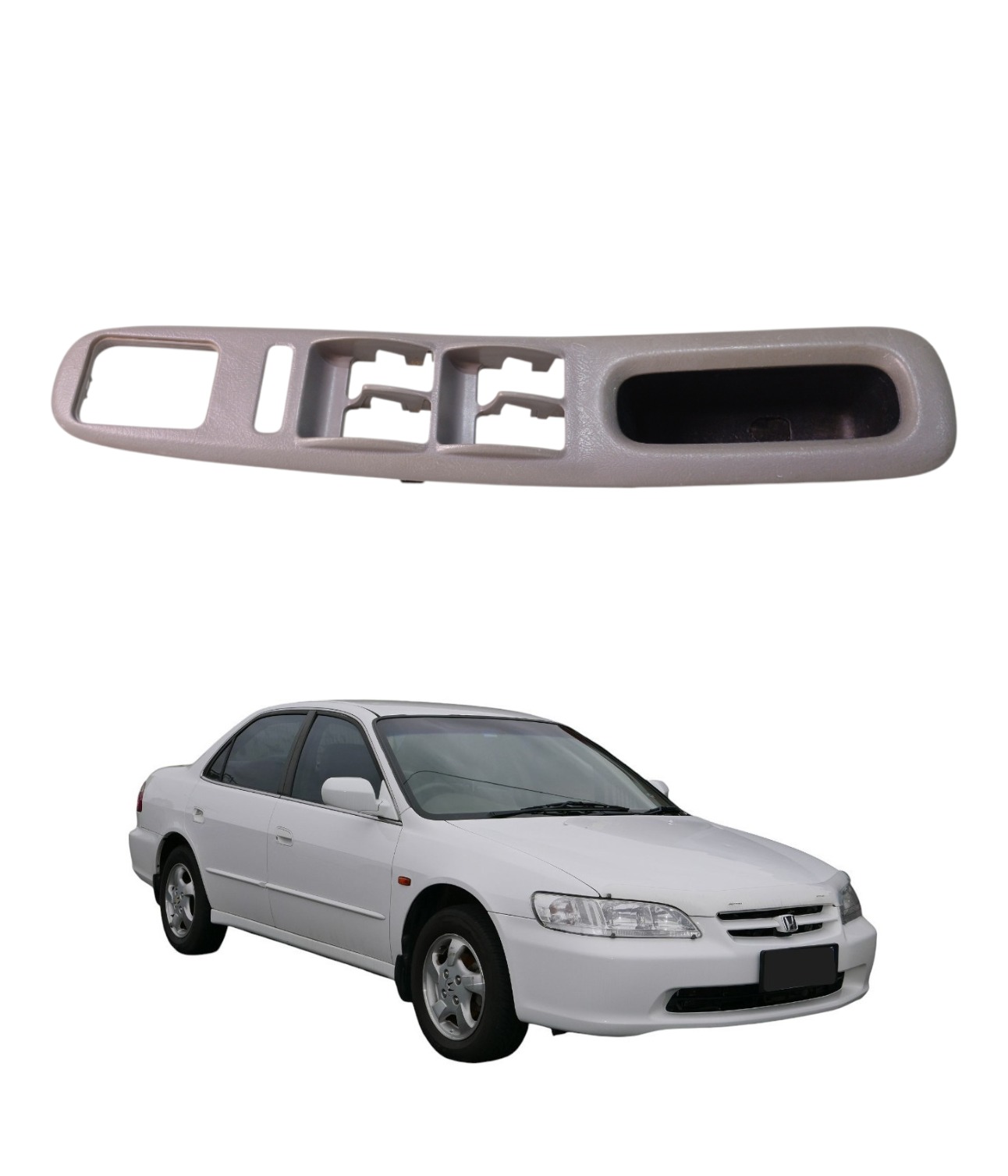 Moldura Comando Vidro Diant Esquerdo Honda Accord 1998 E5902