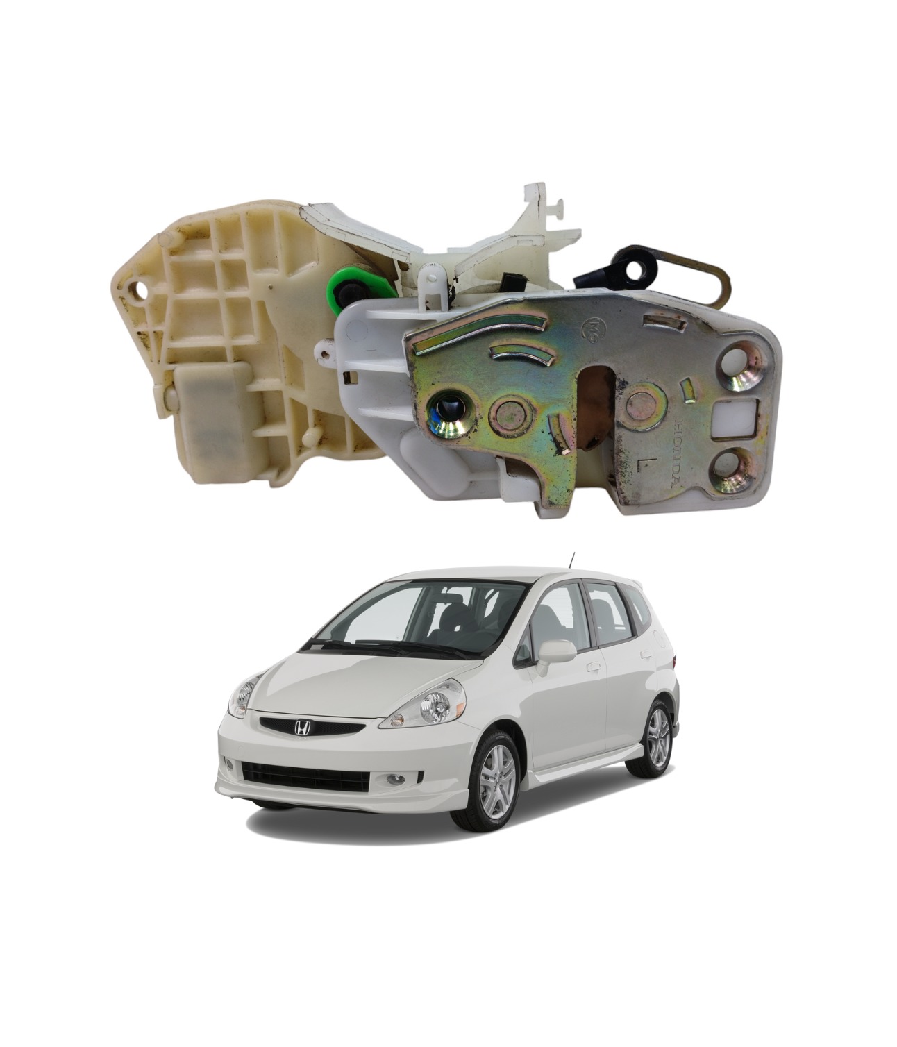 Tranca Porta Dianteira Esquerda Honda Fit 2004 2008 1347