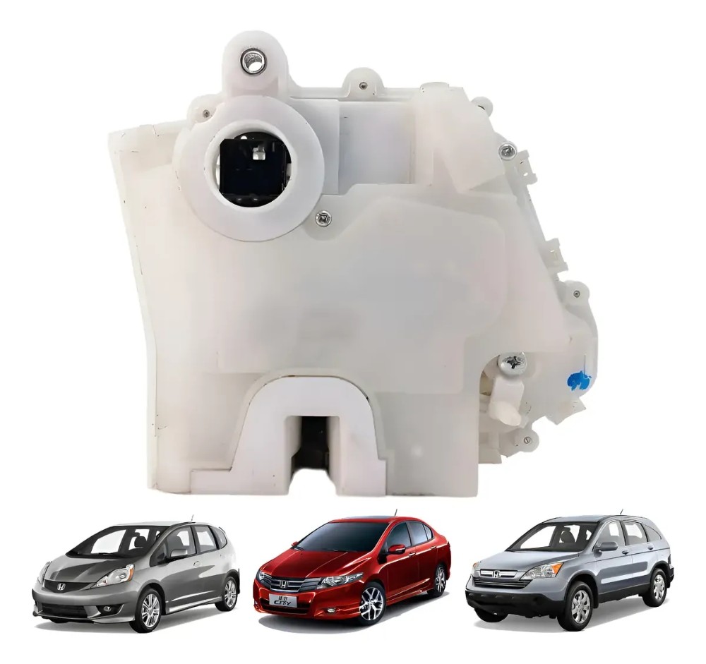 Tranca Porta Traseira Esquerda Honda City Fit Crv 2007 2014