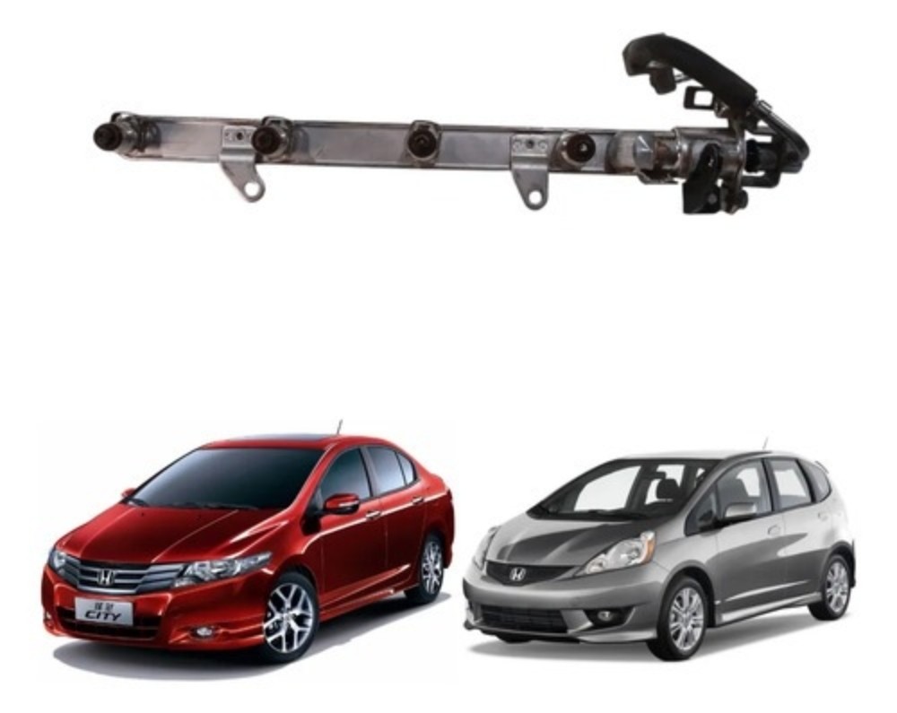 Flauta partida fria Honda City fit 2009 2014