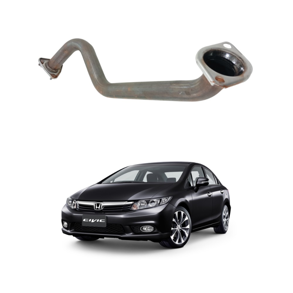 Tubo catalisador honda civic 2012 2016