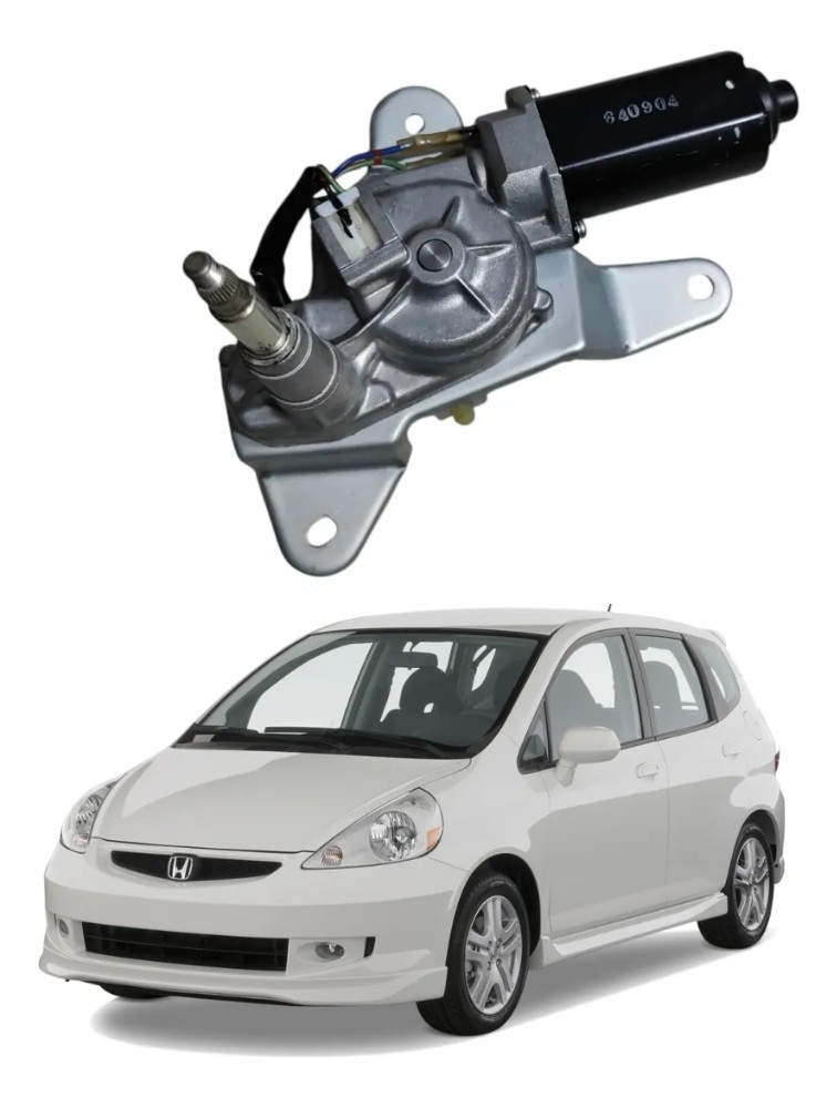 Motor Limpador Traseiro Honda Fit 2004 2008