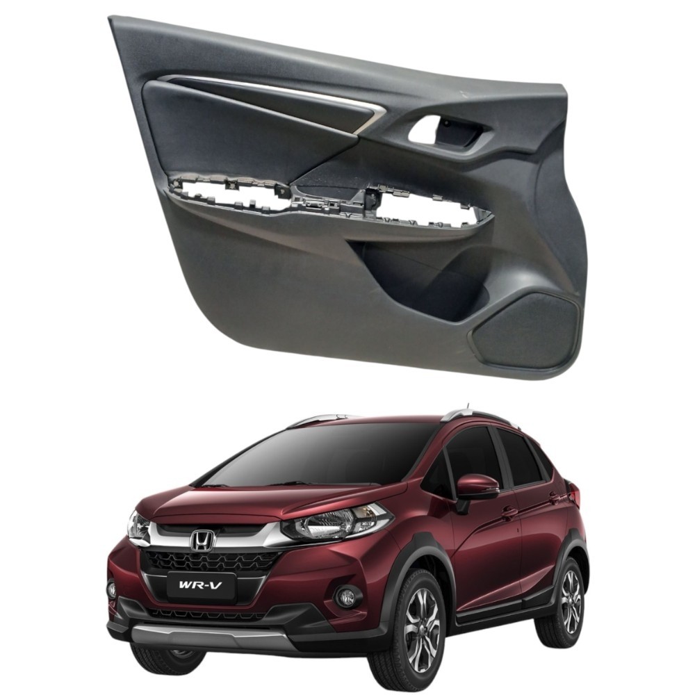 Forro porta dianteiro esquerdo honda wrv 2017 2021