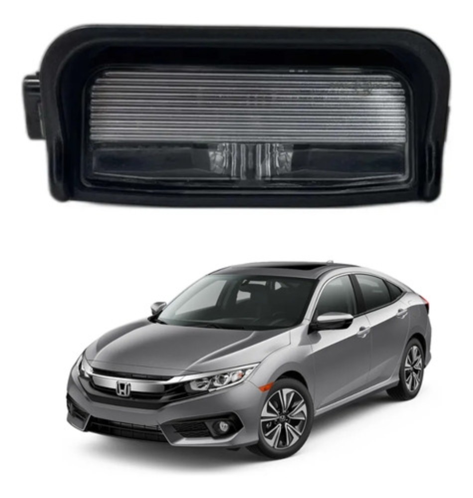 LUZ PLACA HONDA CIVIC G10 2017 2021