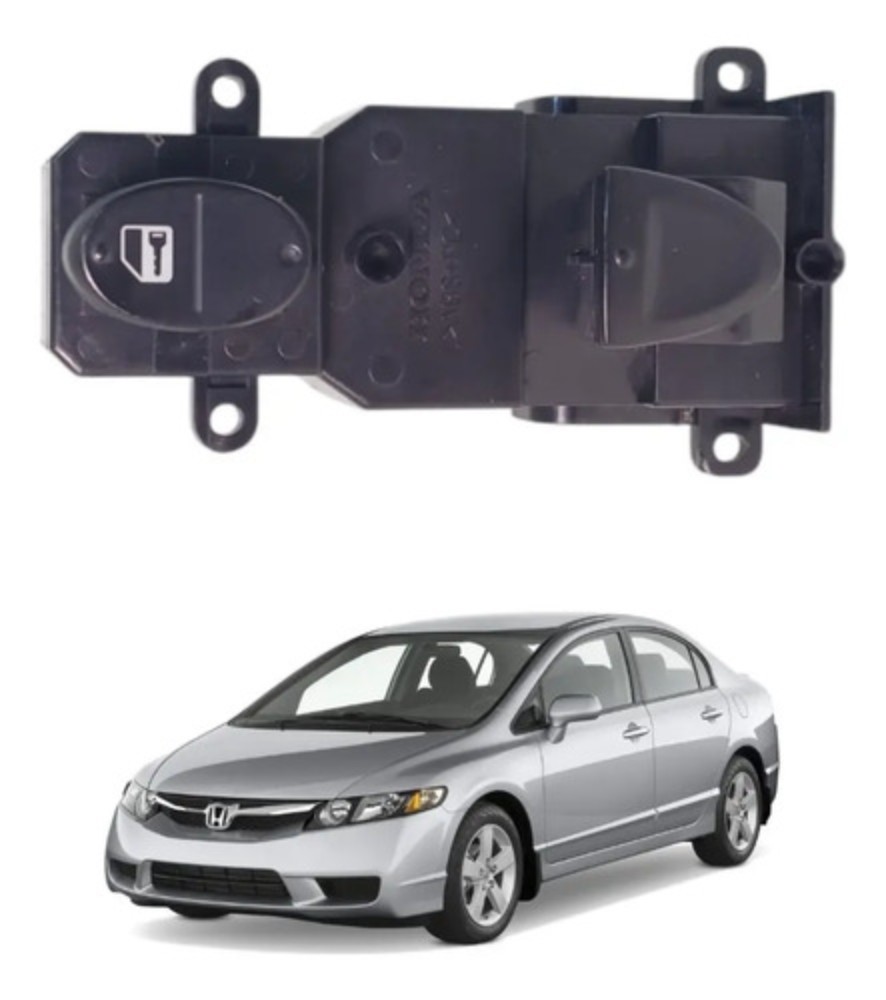COMANDO VIDRO DIANTEIRO DIREITO HONDA CIVIC SI 2007 2011