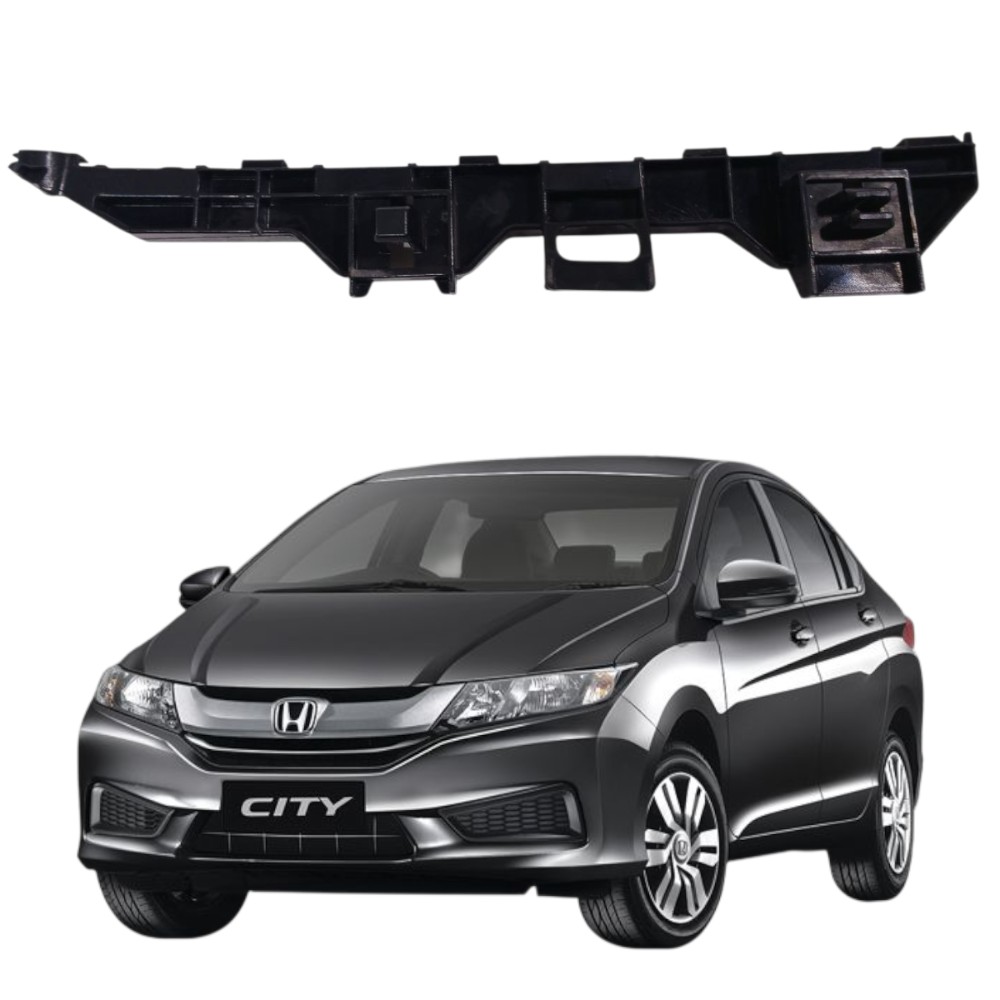 Guia Parachoque Dianteiro Esquerdo Honda City 2015 2021