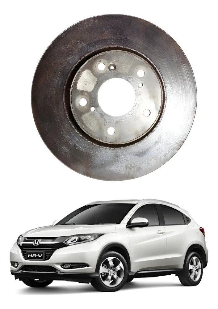 Disco freio dianteiro honda hrv 2016 2021 43977