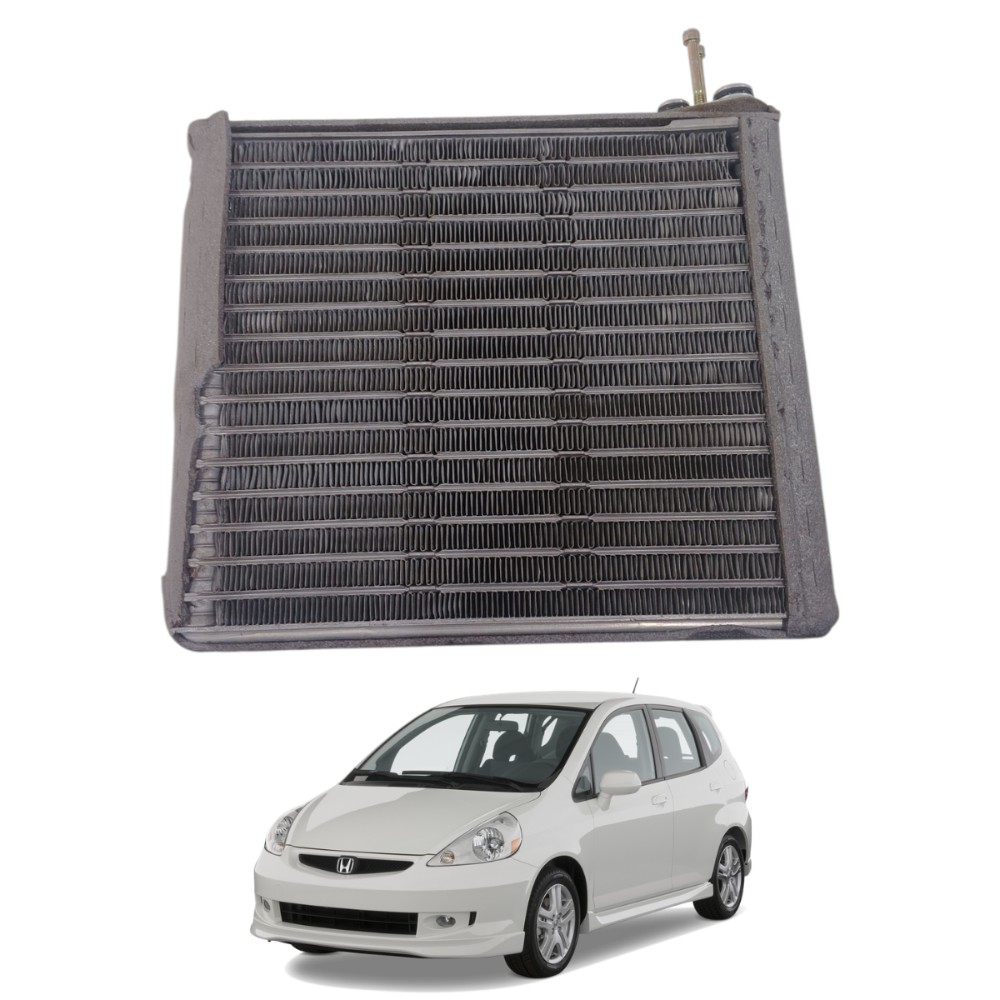 Radiador caixa ar condicionado honda fit 2004 2008 33866