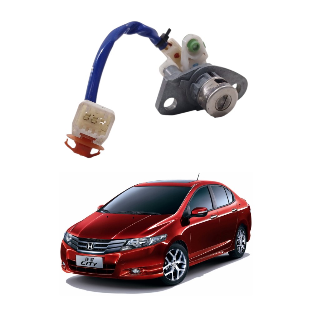 Miolo Fechadura Porta Dianteira Esquerd Honda City 2009 2014 1