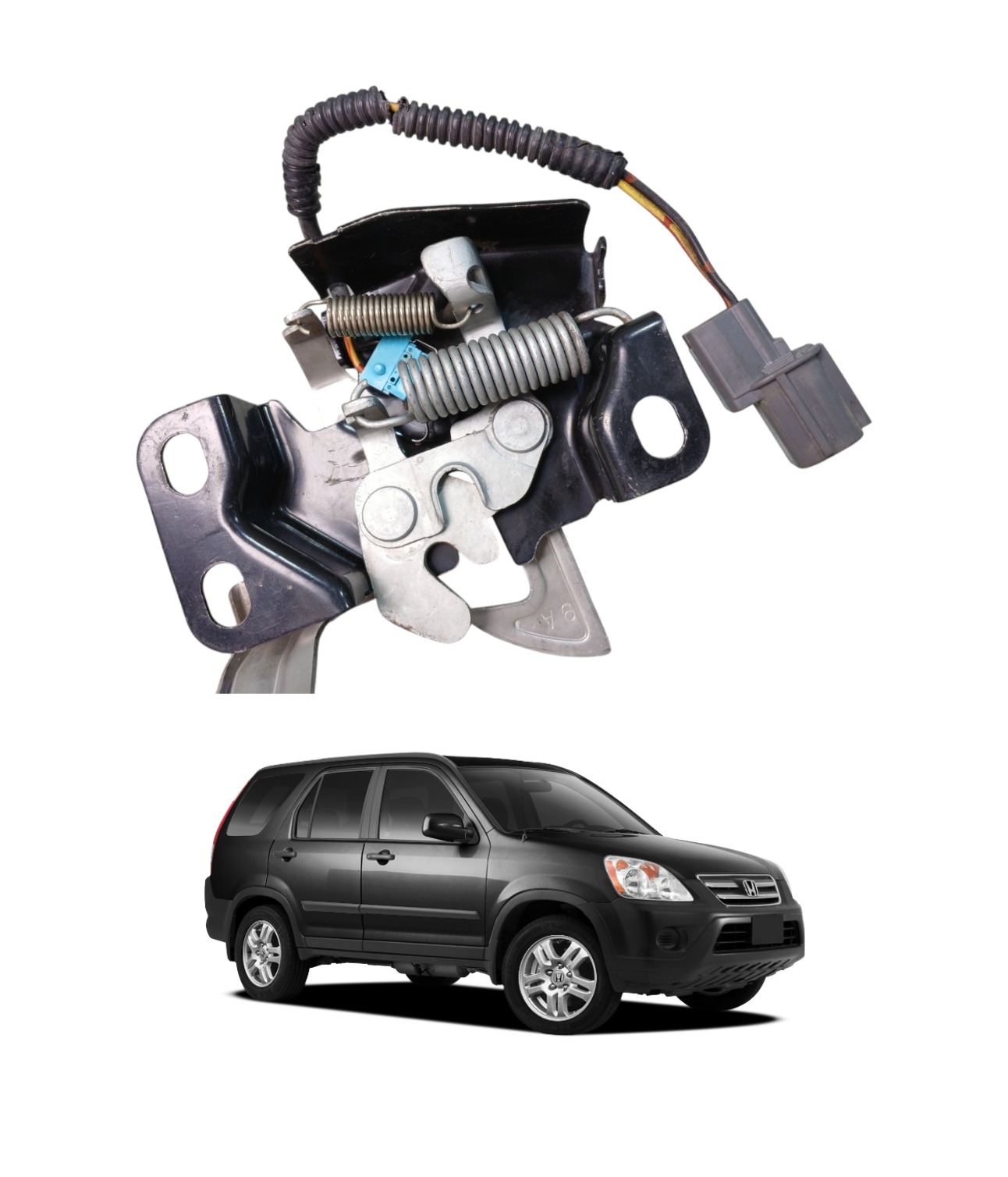 Fechadura Tranca Capo Honda Crv 2001 2002 2003 2004 E3736