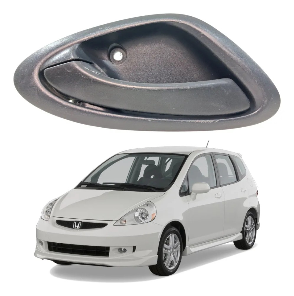 Maçaneta interna esquerda honda fit 2004 2008 34549